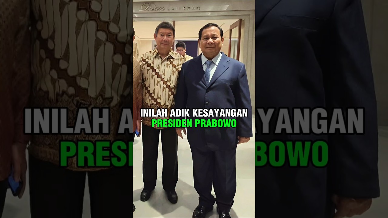 Inilah Adik Kesayangan Presiden Prabowo