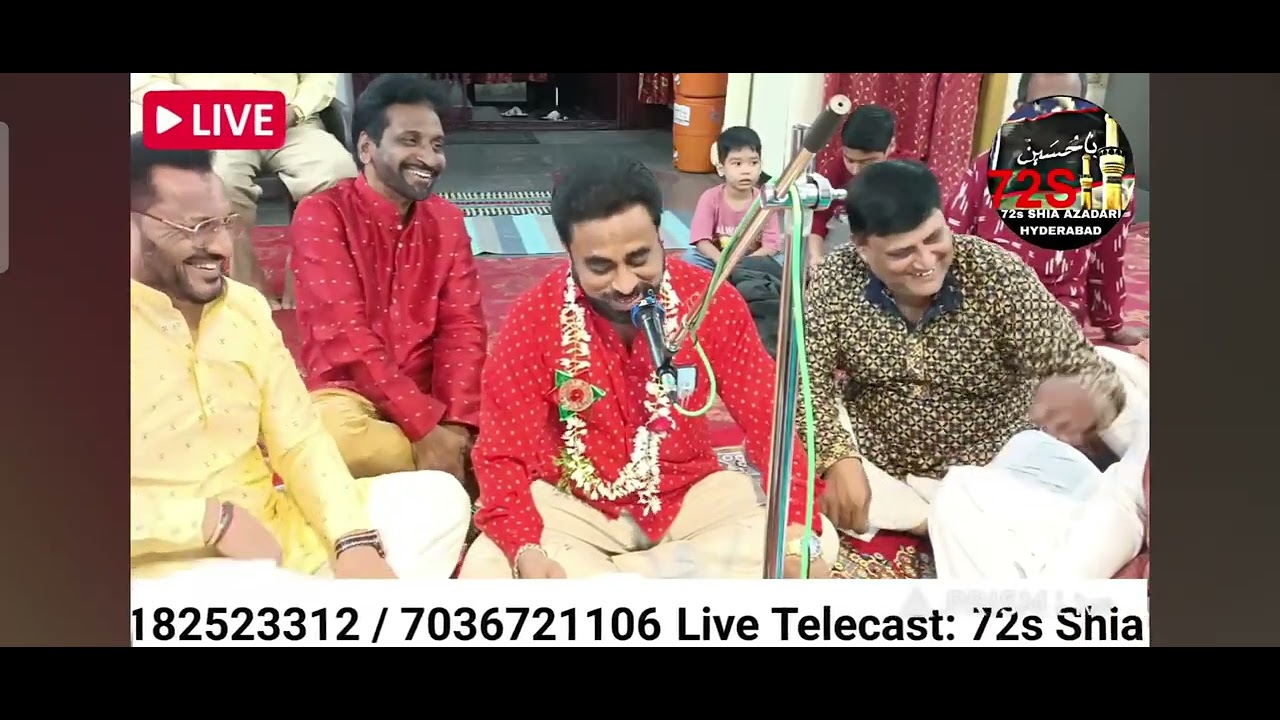 Mera Abbas Ghazi Abbas Qaseeda recited by Mohd Gazanfar Ali sahab (Faheem Bhai).