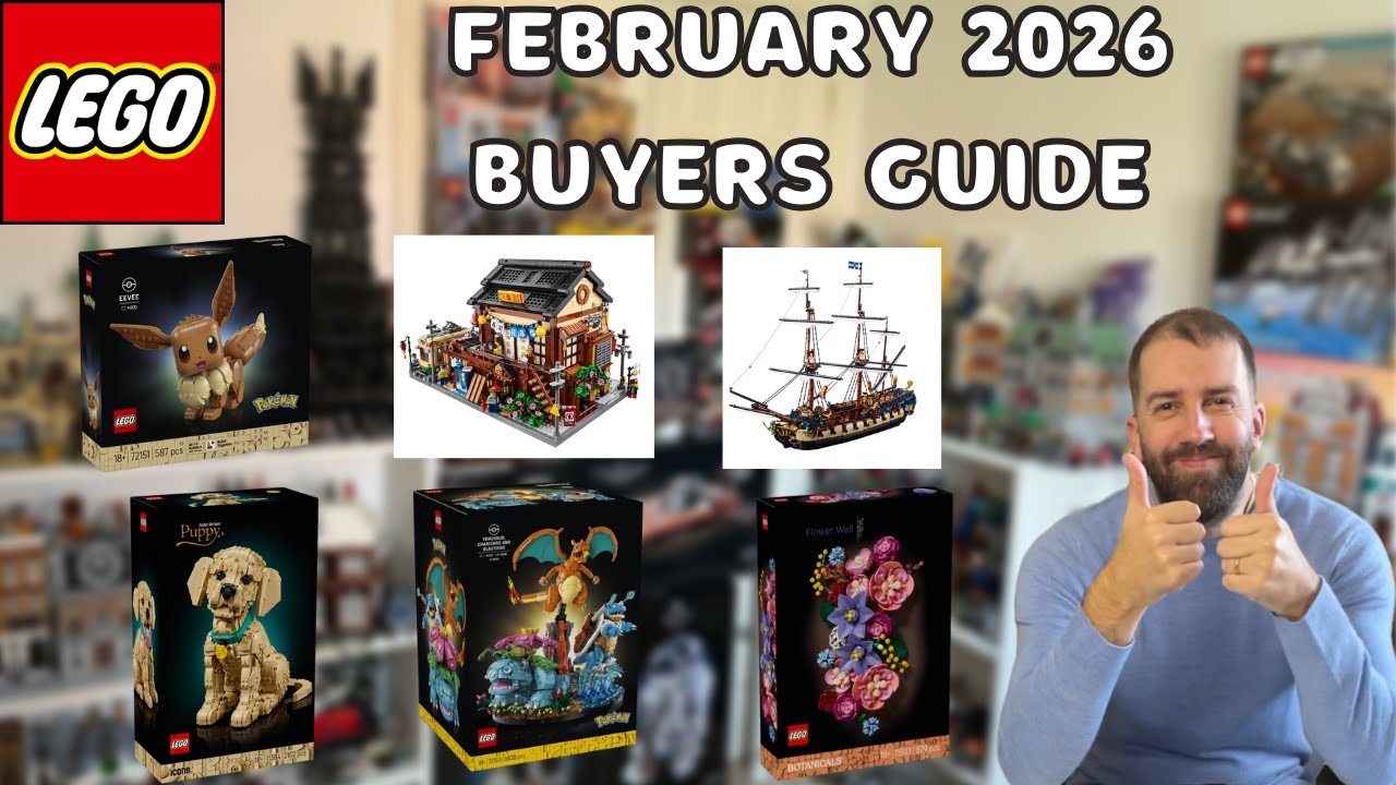 Every New LEGO Set Releasing February 2026