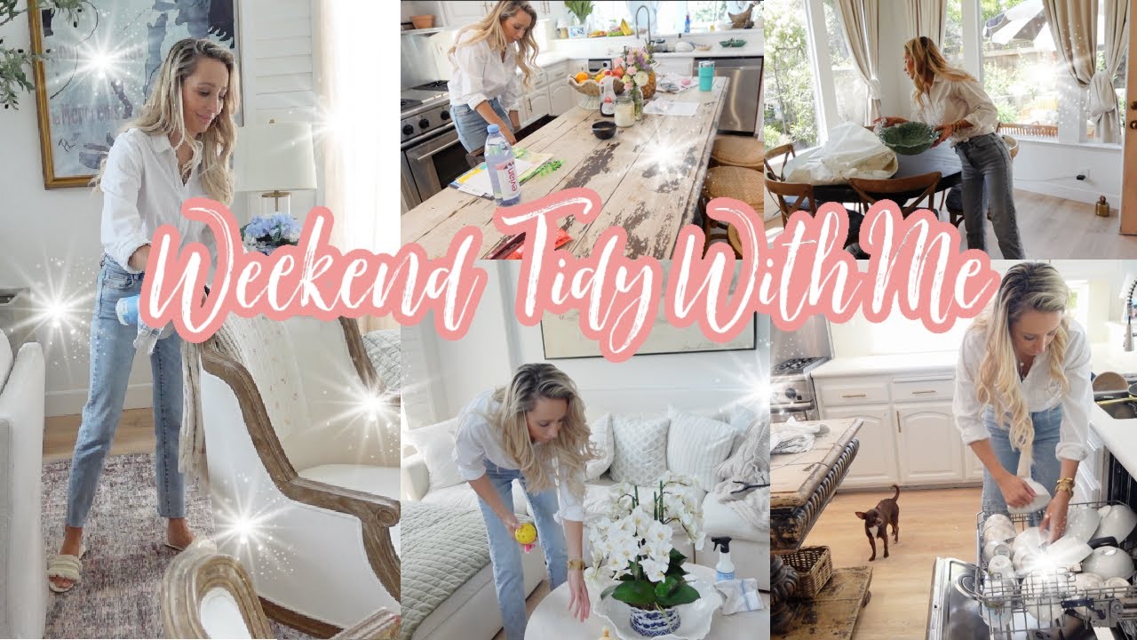 WHOLE HOUSE CLEAN WITH ME // GETTING READY FOR SUMMER