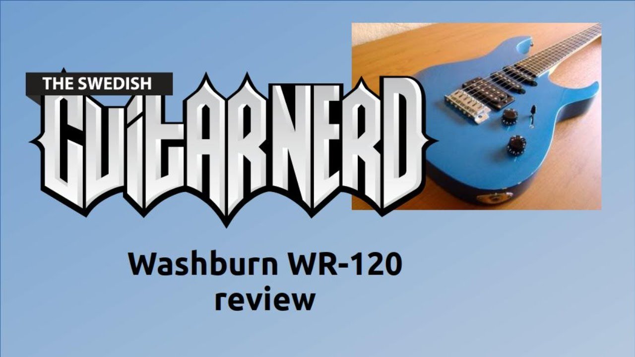 Washburn WR-120 &mdash; демо