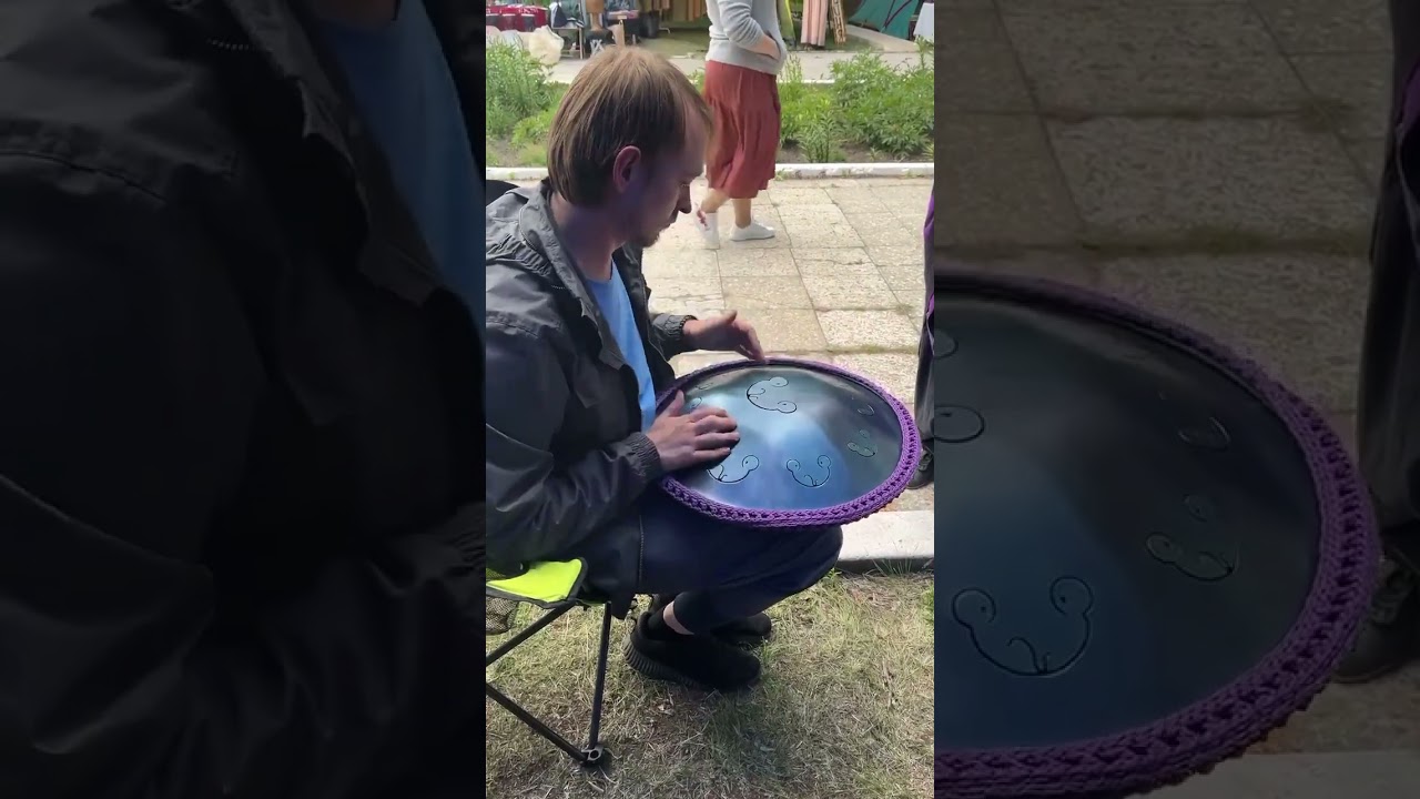 C mystic frog drum #frogdrum #hangdrum #hangout #hang #percussion #ravvast #relaxingmusic #hangover