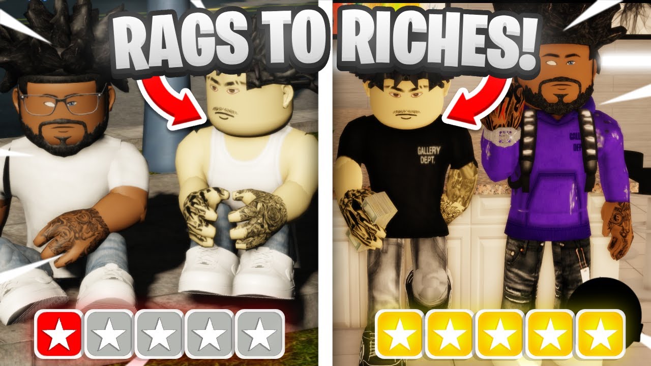 I WENT FROM RAGS TO RICHES IN THIS REALISTIC ROBLOX MIAMI HOOD GAME...