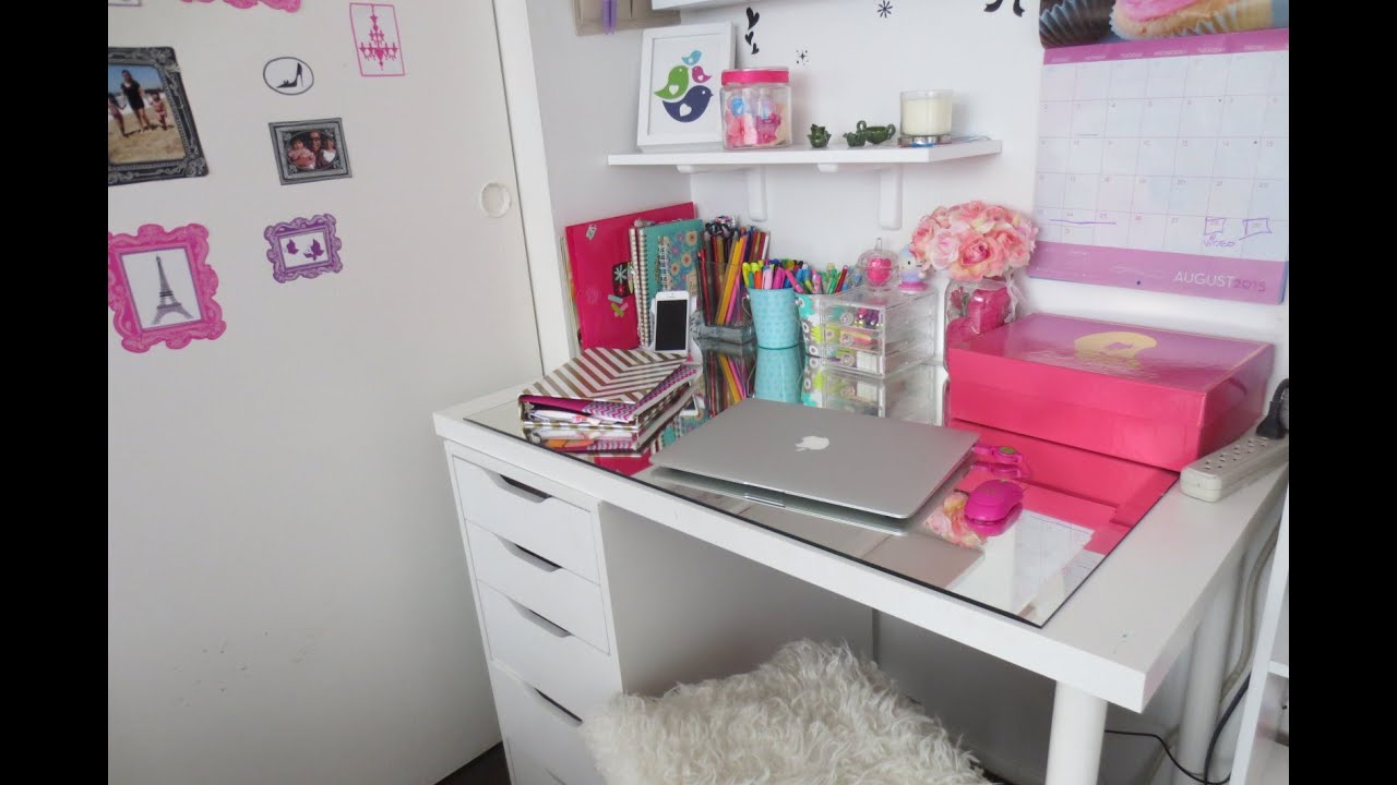Como organizo mi Escritorio | TOUR EN MI OFICINA 💟