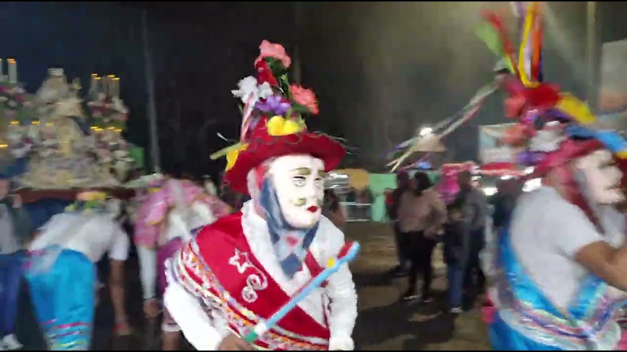 Procesión de La Virgen de La Candelaria en su Fiesta Patronal de Colonia Ejidal 