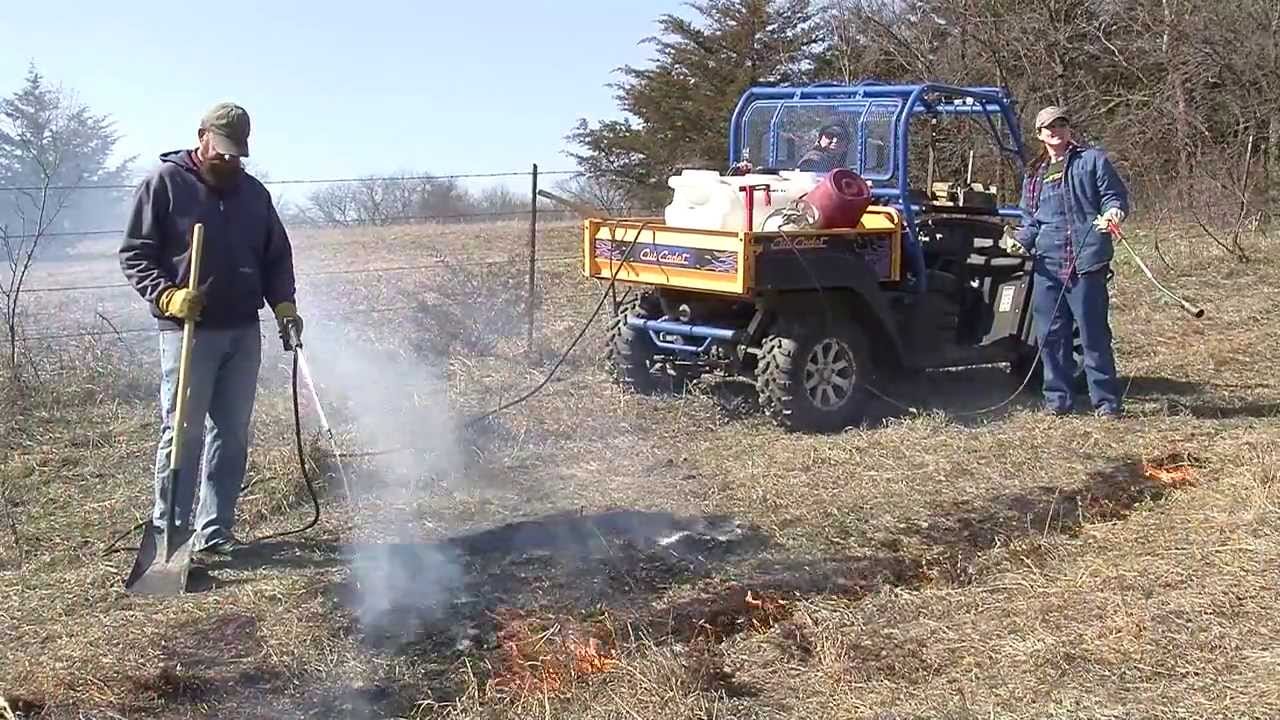Controlled Prairie Burn - GRIT