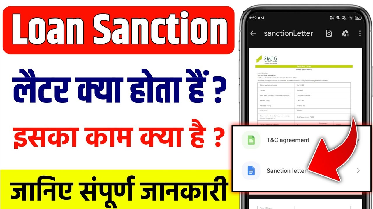 loan sanction letter kya hota hai | What is Loan Sanction Letter In Hindi?  Loan Sanction Letter ?
