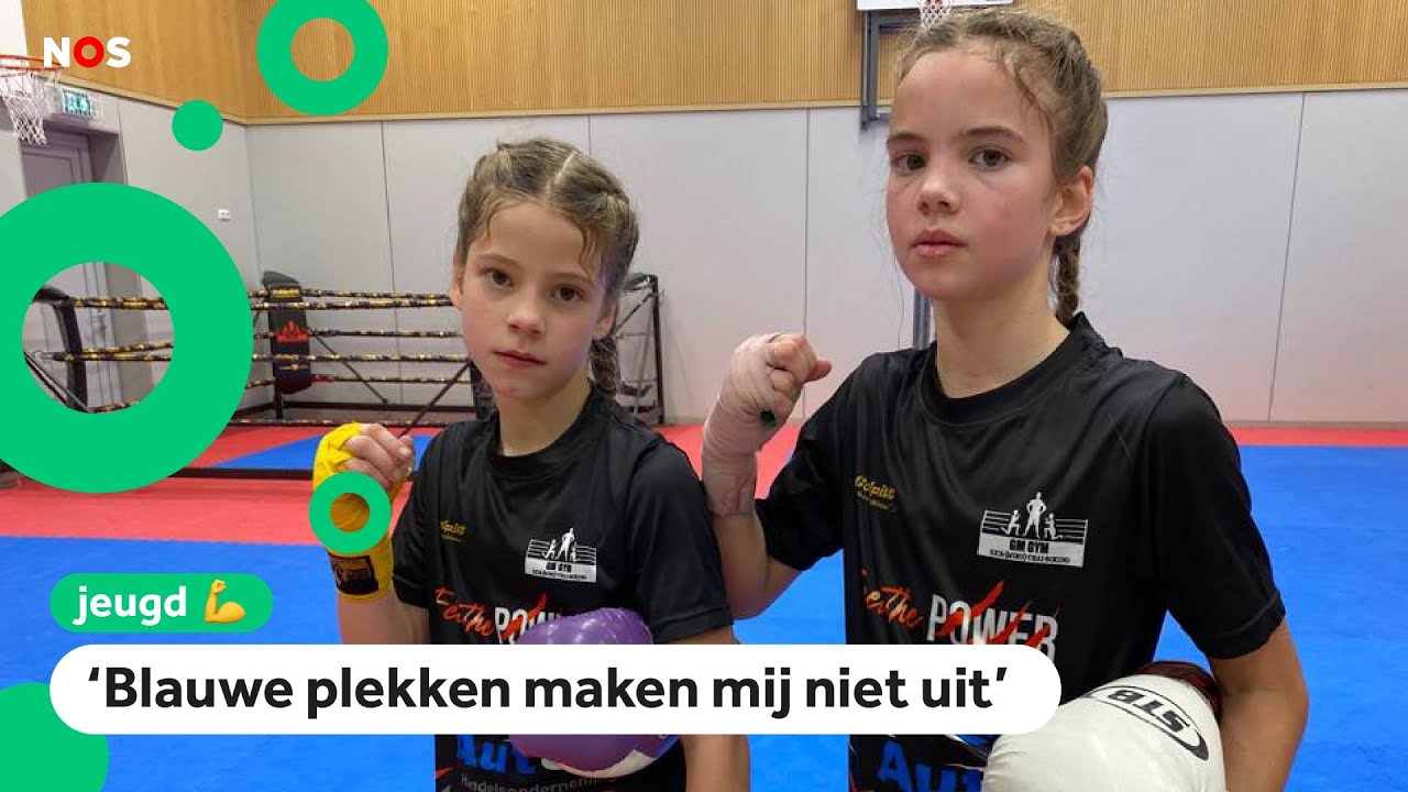 Deze zusjes gaan voor goud op WK kickboksen