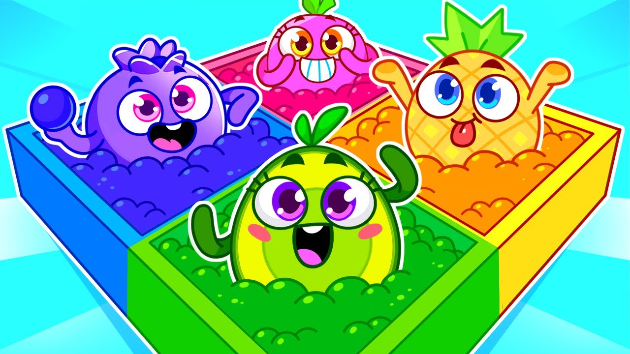 Escape Lava Floor Song 🌋🏃Oh No! Floor Is Lava!🔥 VocaVoca Friends Kids Songs & Nursery Rhymes 🥑