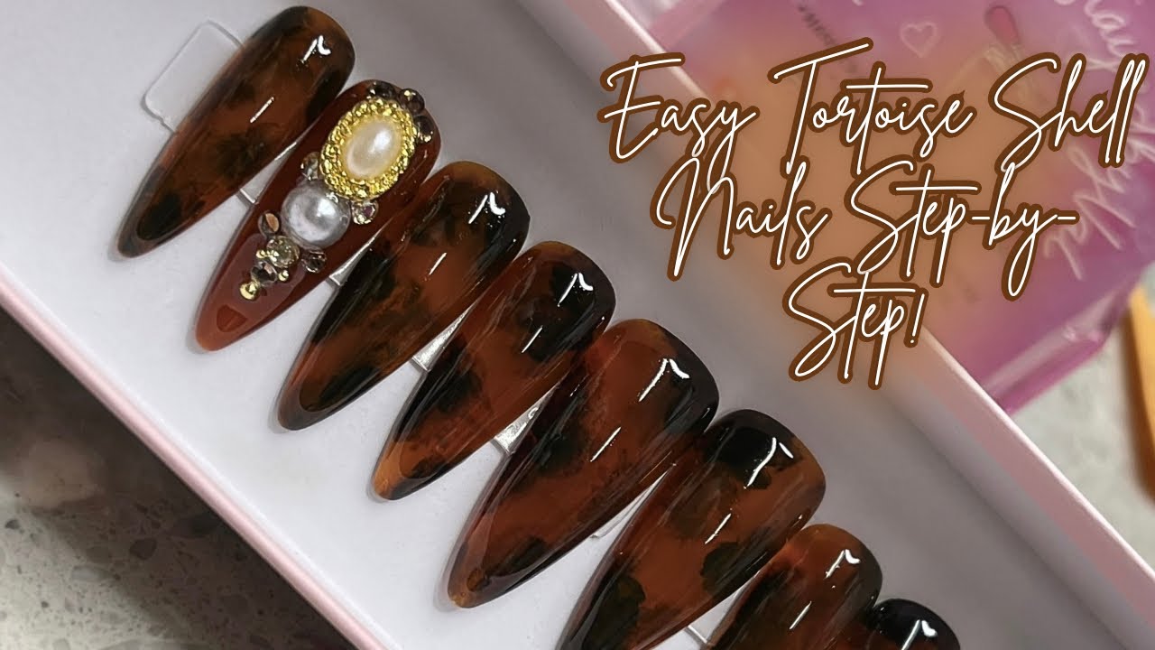 How To Do Tortoise Shell Nails : In depth for beginners