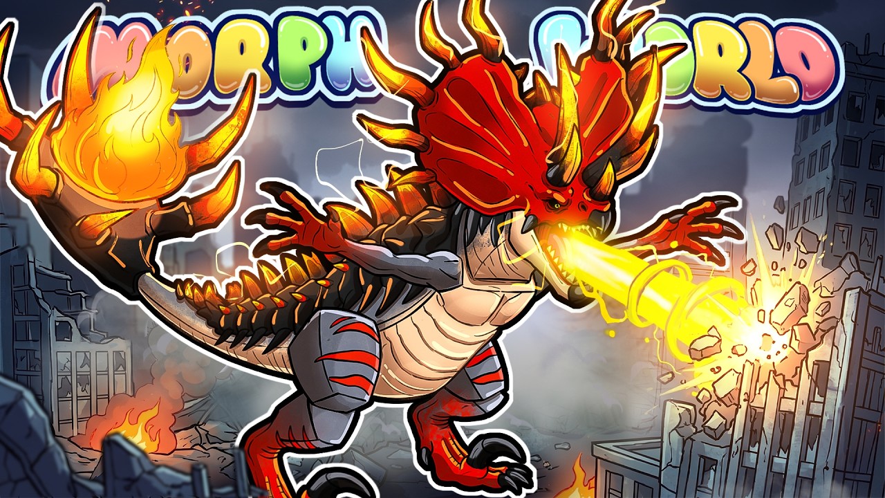 LEAKING MORPH WORLDS NEW ULTIMATSAURUS UPDATE!