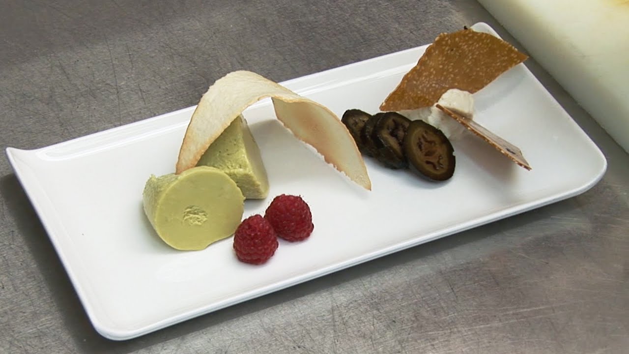 Kochvideo - Avocado Mousse mit Honig Sorbet