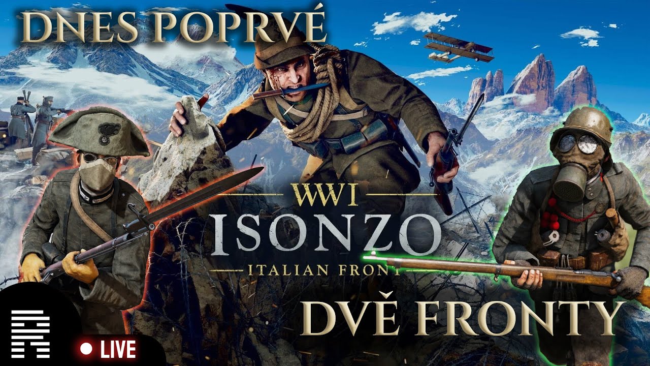 Isonzo - Poprv&eacute; na dvou front&aacute;ch CZ/SK