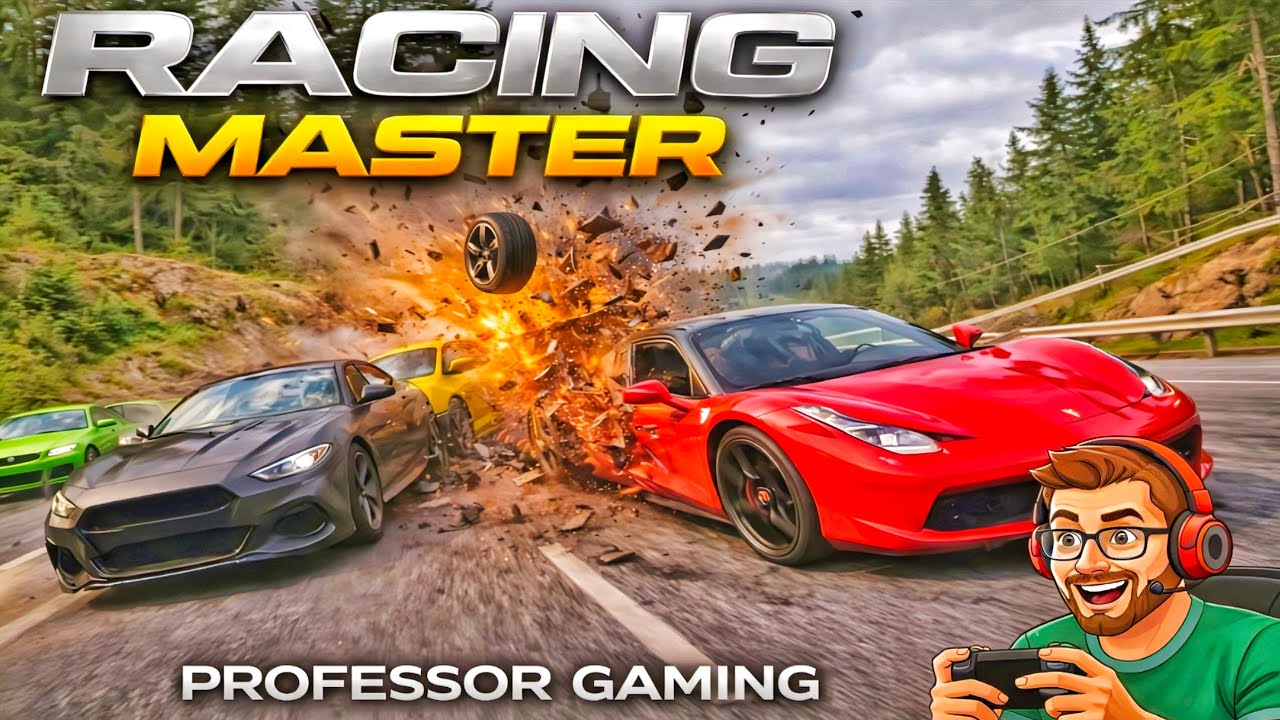Racing Master Game Full Gameplay 🚘🎮 | Professor Gaming 🔥