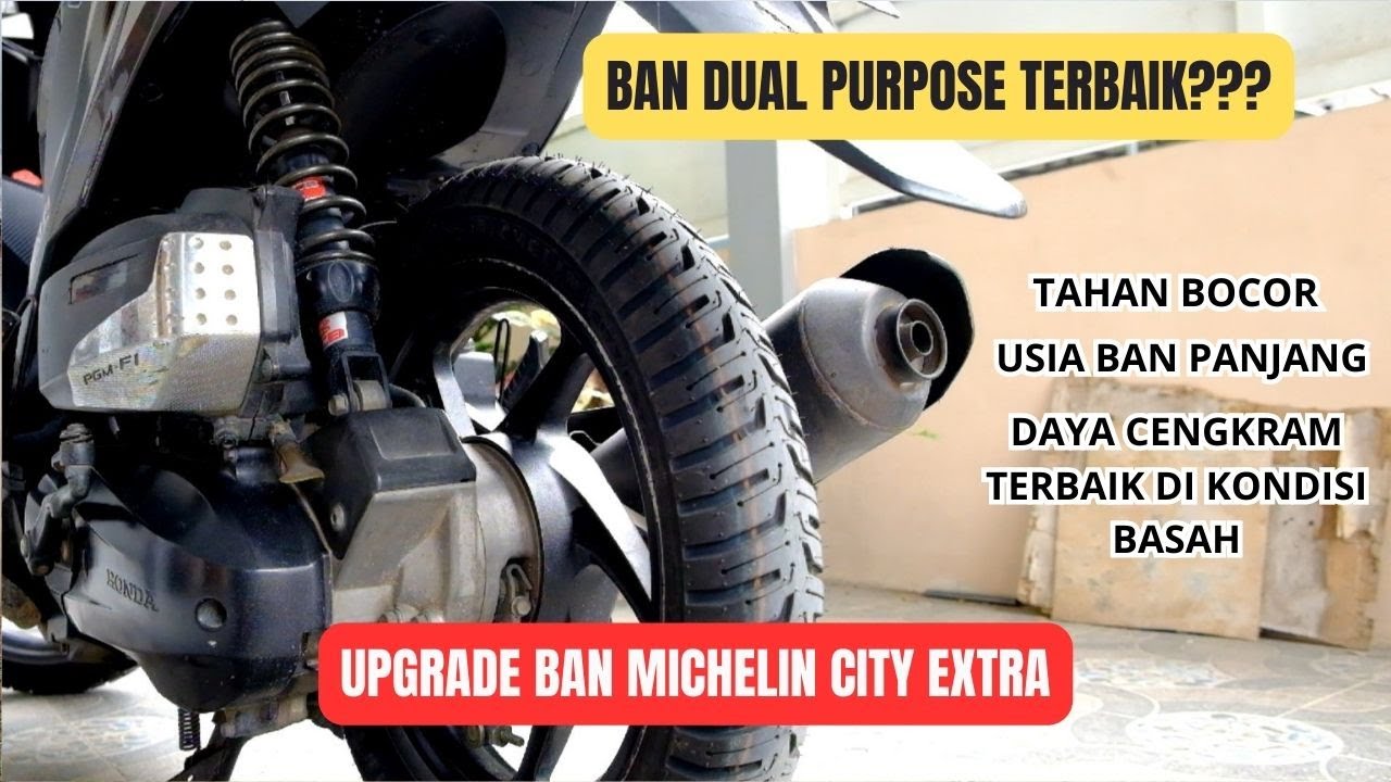 Unboxing, First Impression dan Review Singkat BAN MICHELIN CITY EXTRA !!!
