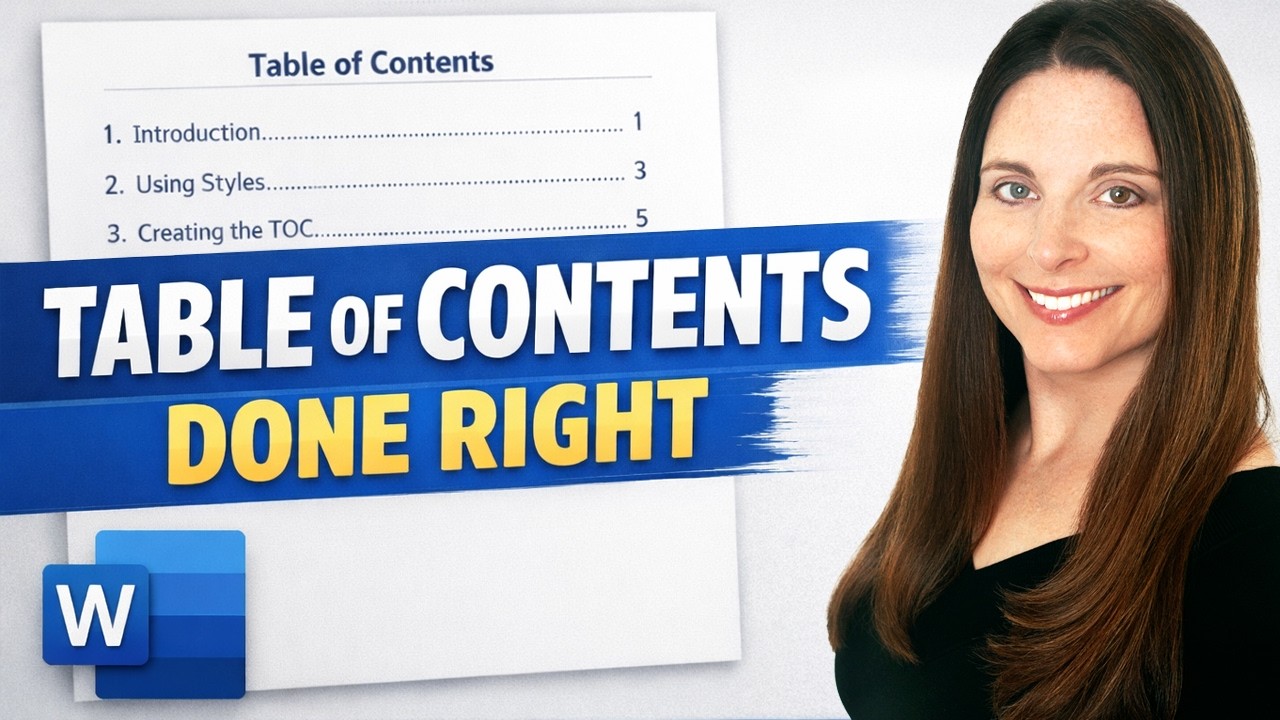 How To Create A Table Of Contents In Word - Effectively Insert And Customize Your TOC