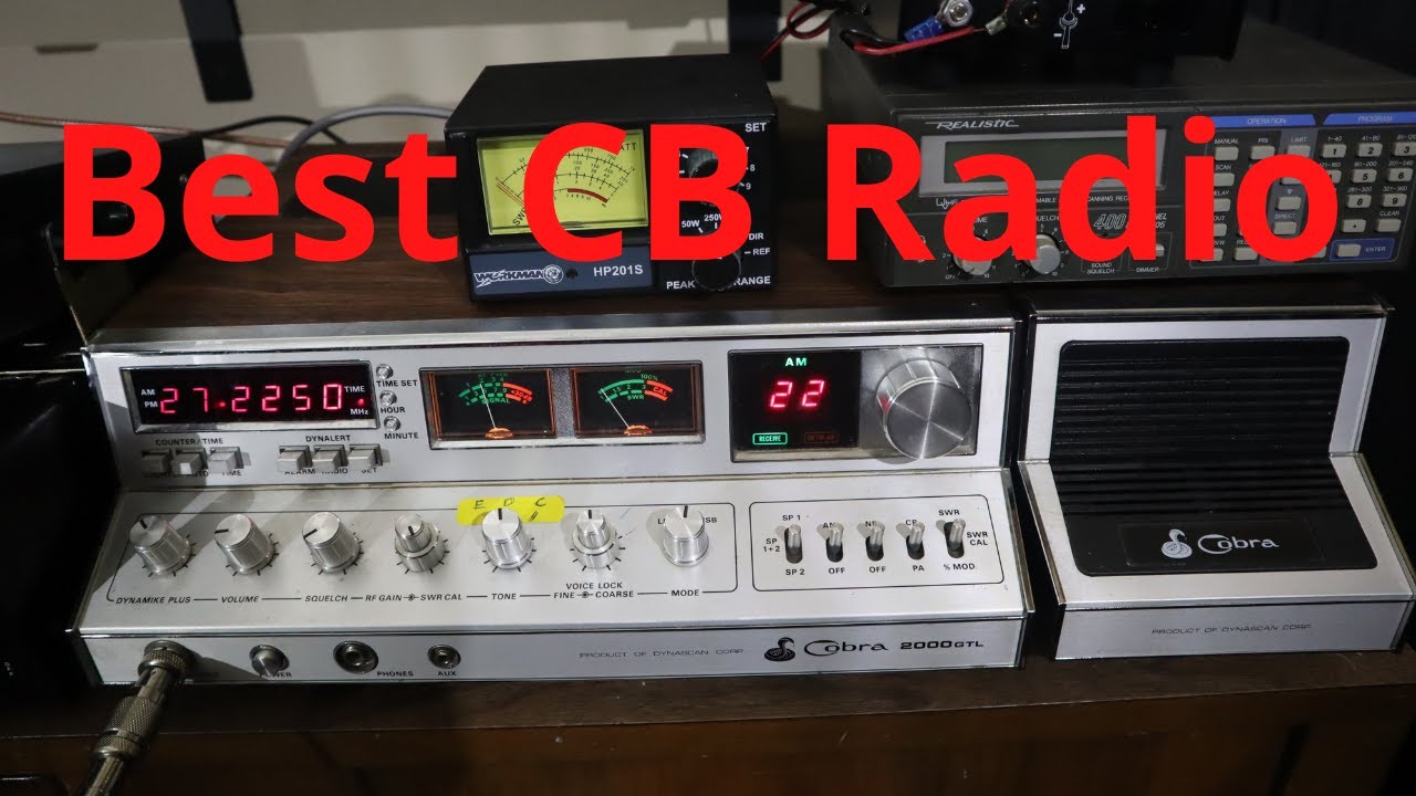 #1 Best Classic CB Radio Base Station of all Time - Cobra 2000 GTL