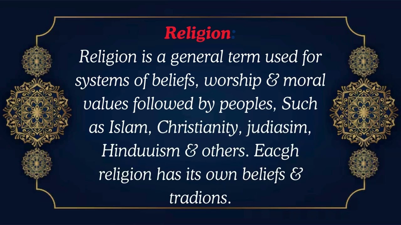 Islam vs Religion - Key Difference Explained Clearly 💞