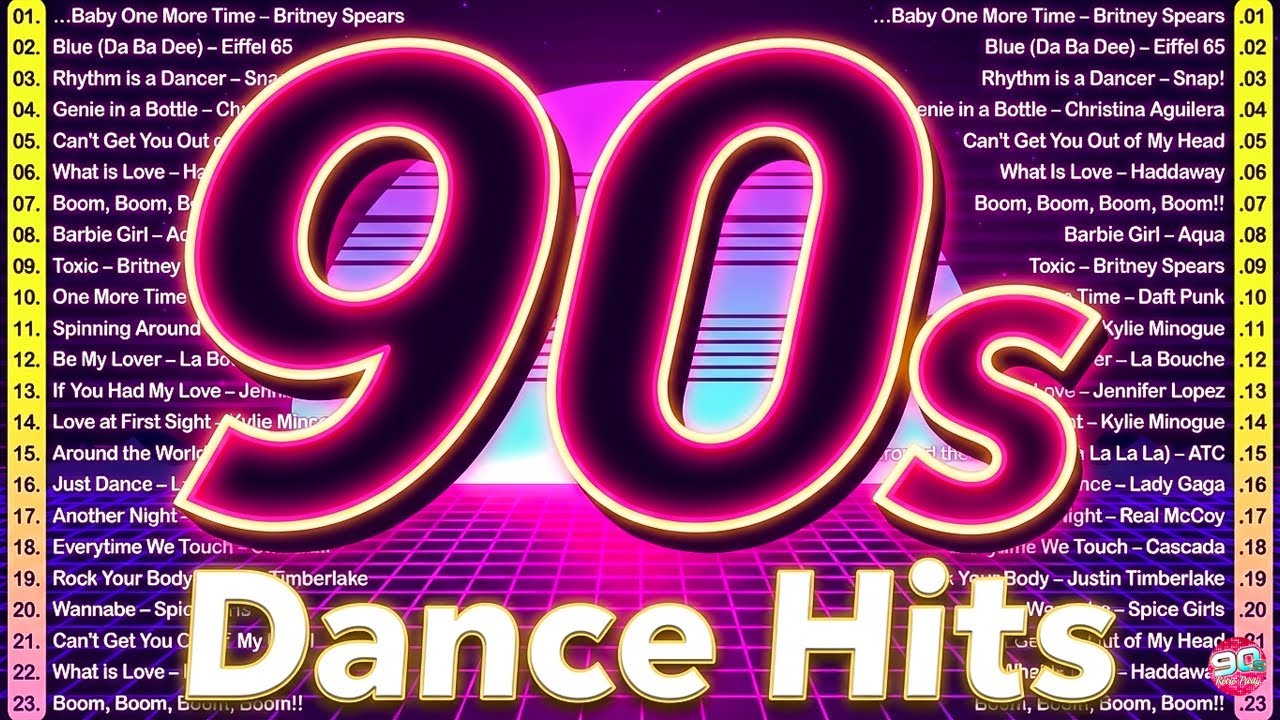 90s Dance Hits -  Haddaway, 2 Unlimited, La Bouche, Corona, Dr  Alban, Mr  President, M C  Hammer,..