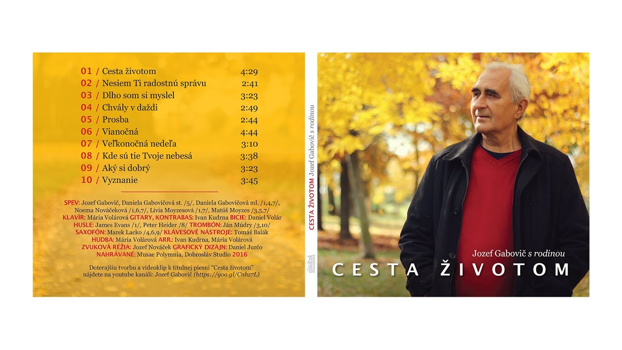 Jozef Gabovič s rodinou - Aký si dobrý (2016)