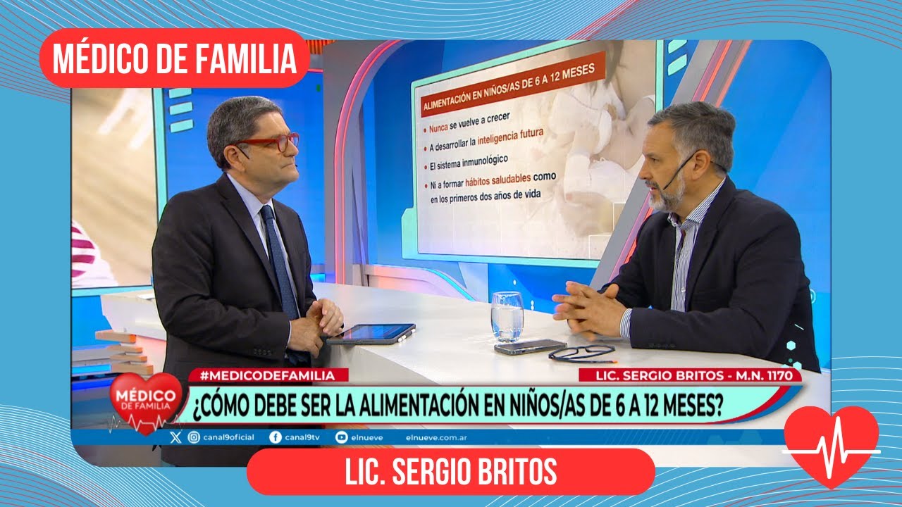 Alimentación saludable infancia | Médico de familia | Dr. Jorge Tartaglione | Lic. Sergio Britos