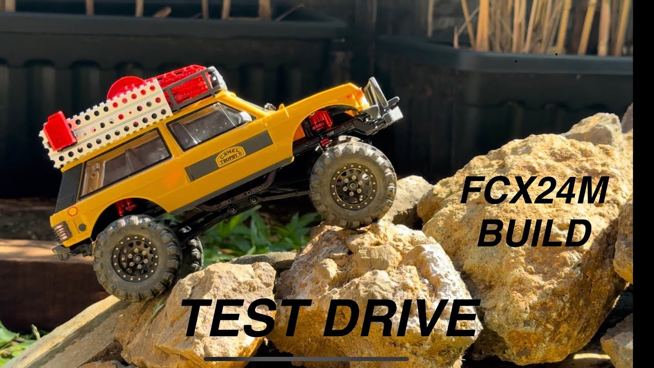 Fms FCX24M Land Rover Camel Trophy Edition Range Rover INJORA BUILD Test Drive #rccrawler #rc #rccar