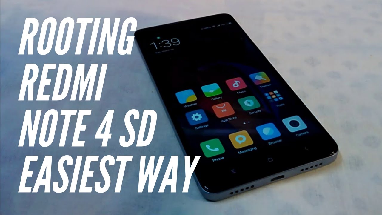 Root Redmi Note 4 Easiest Method | Hindi