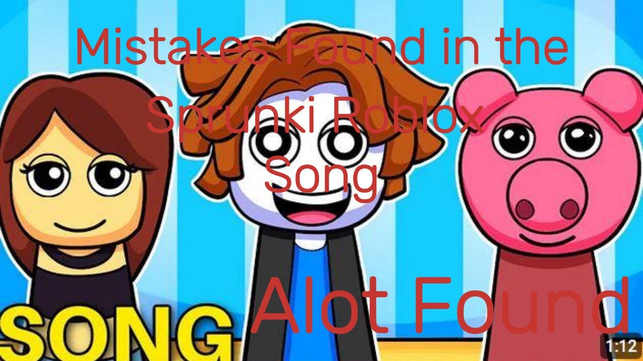 Mistakes Found in the Sprunki Roblox Song