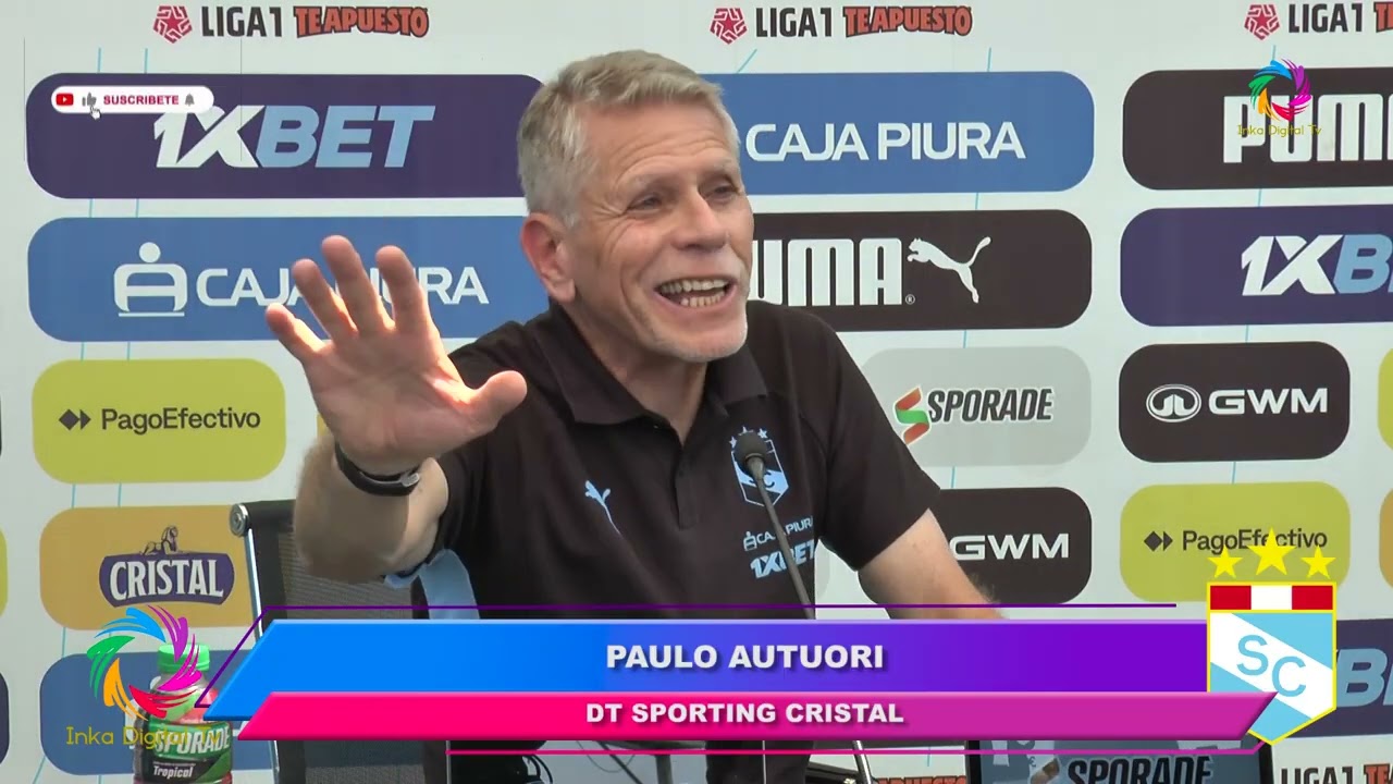 Conferencia de prensa de Sporting Cristal luego de ganar a Sport Boys 3 - 0 T. Apertura 15/03/2026