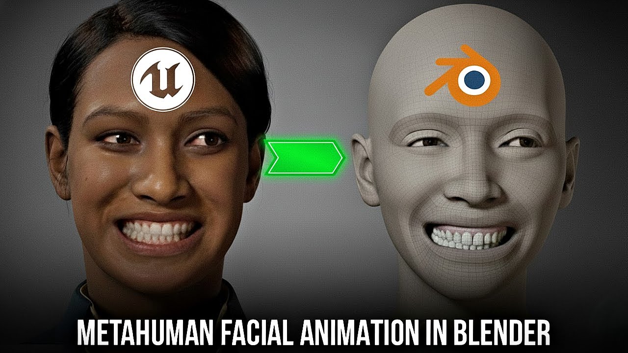 Easiest Way To Export MetaHuman Facial Animation to Blender &mdash; FREE METHOD