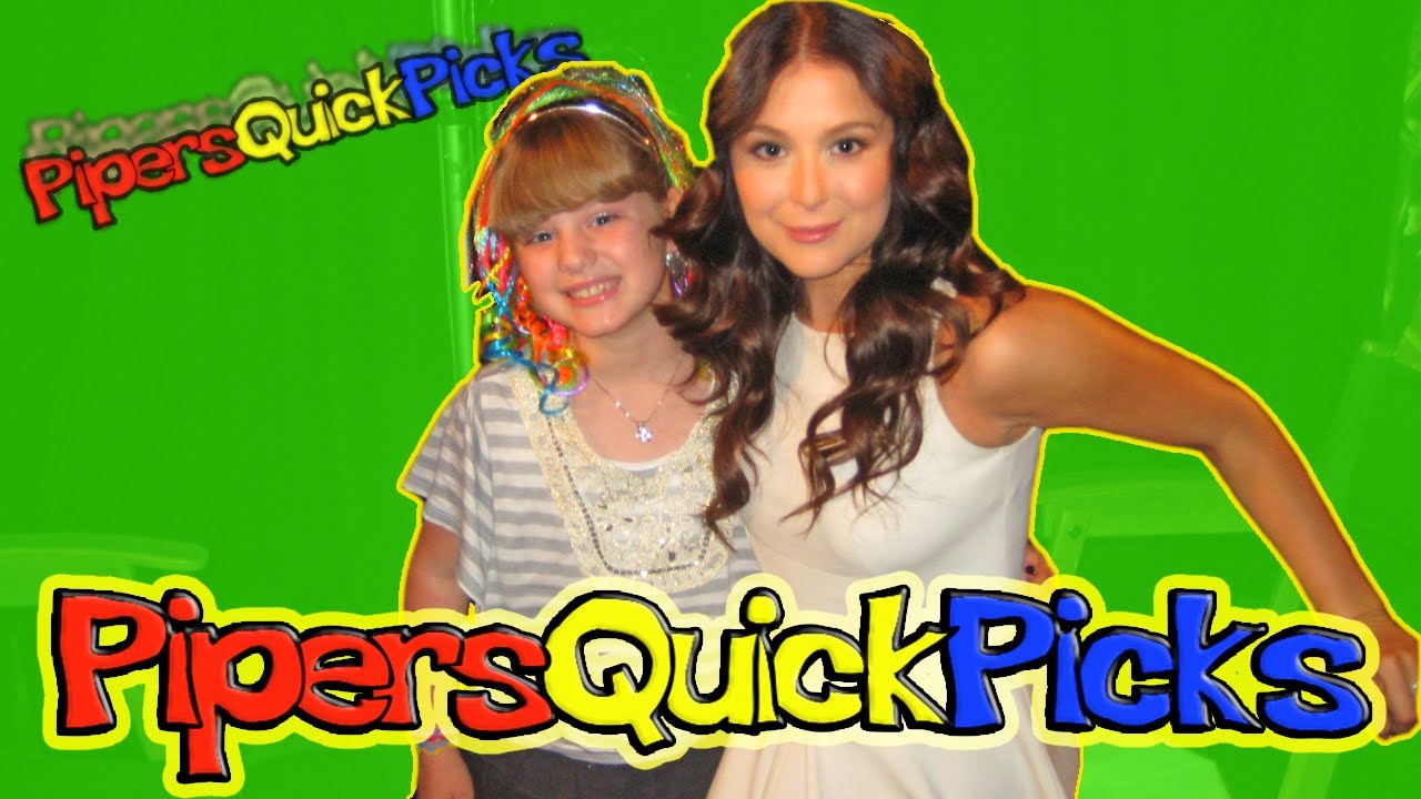 ALEXA VEGA EXCLUSIVE Interview with PIPER REESE at Spy Kids Press Event