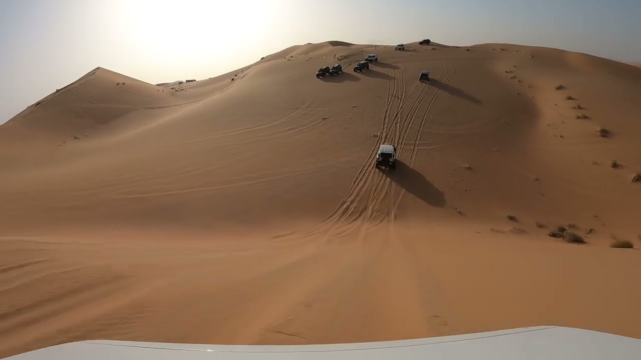 Night Fury (V8 Tundra) dune bashing in Nahel
