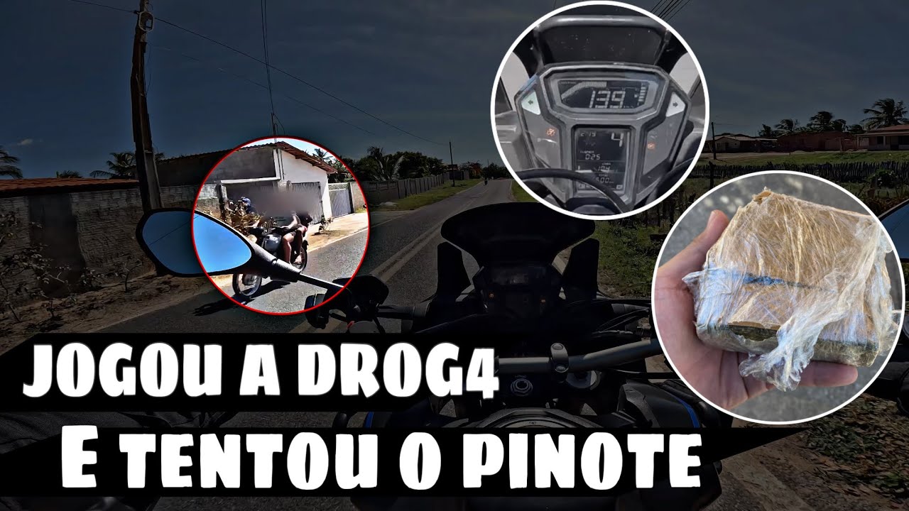 JOGOU A DR0G4 E TENTOU O PINOTE - CPRAIO/PMCE