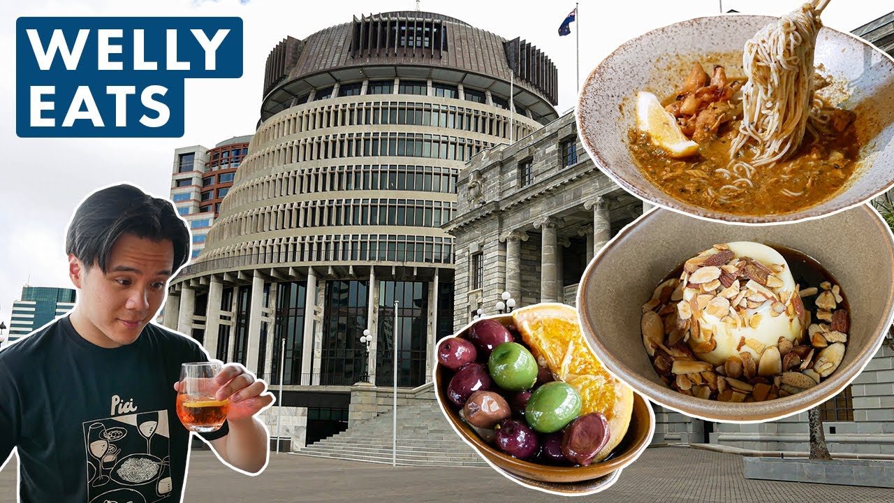 WELLINGTON Travel Vlog | Weta Workshop, Burmese Food, Parliament and Pasta!