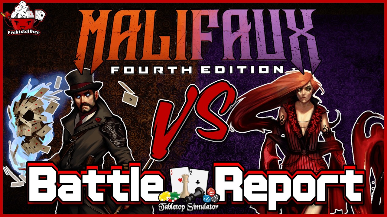 NEW! Malifaux 4th Edition Battle Report [Neverborn Pandora vs. Ten Thunders Jakob Lynch]