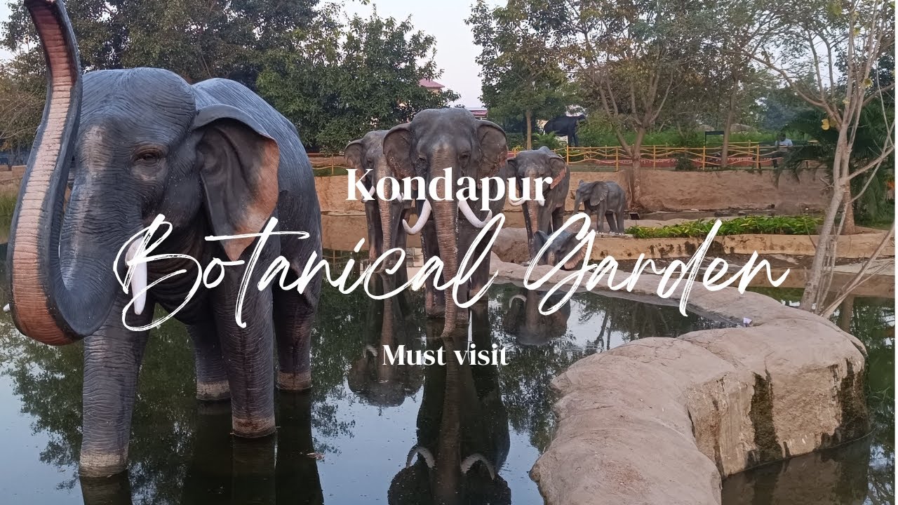 Botanical Garden Kondapur | Hyderabad | complete tour #botanicalgarden #placestovisit #hyderabadpark