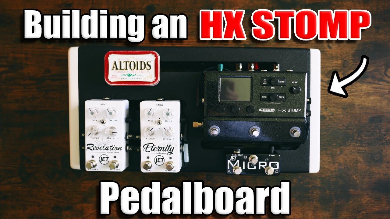 Building a Line 6 HX Stomp Pedalboard | COMPLETE Guide from Start to Finish!