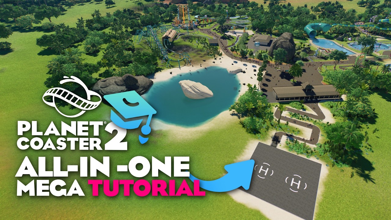 Learning EVERY SECRET to MASTER Planet Coaster 2 - The All-In-One TUTORIAL