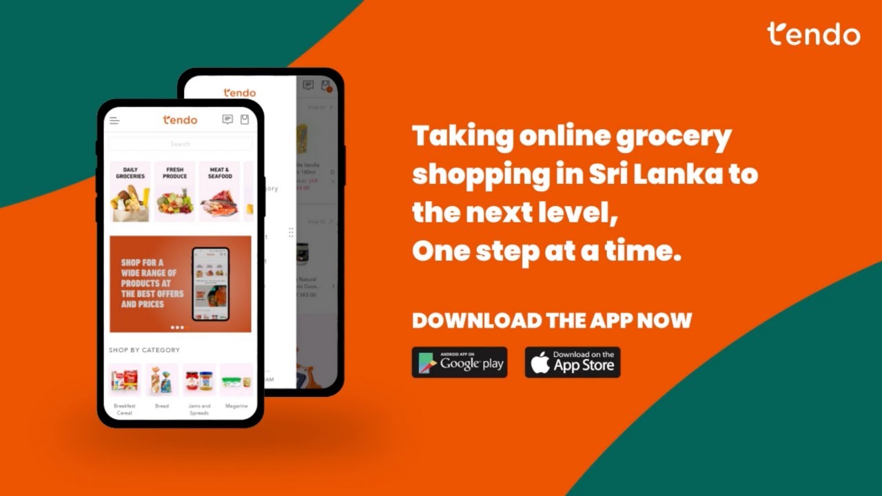 Tendo.lk - Convenient and Hassle-free Shopping | App Promo