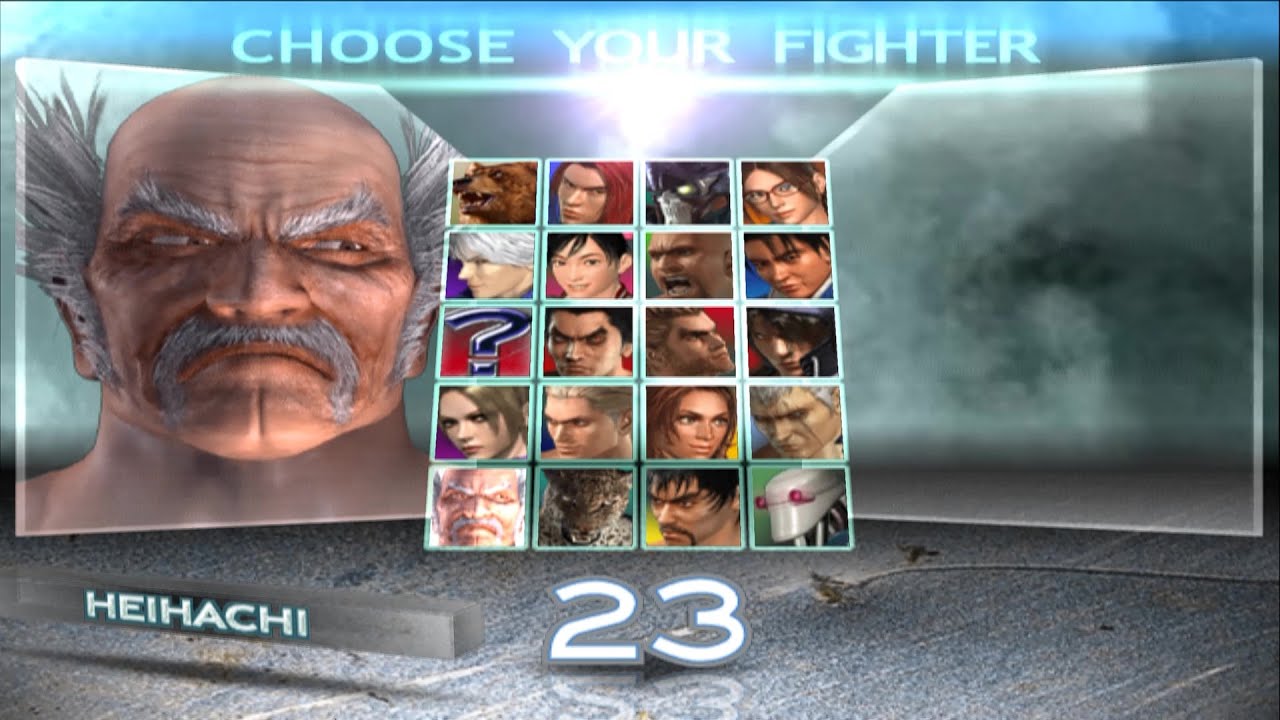 Heihachi Mishima Story Battle (Tekken 4 on PCSX2 Nightly Build)