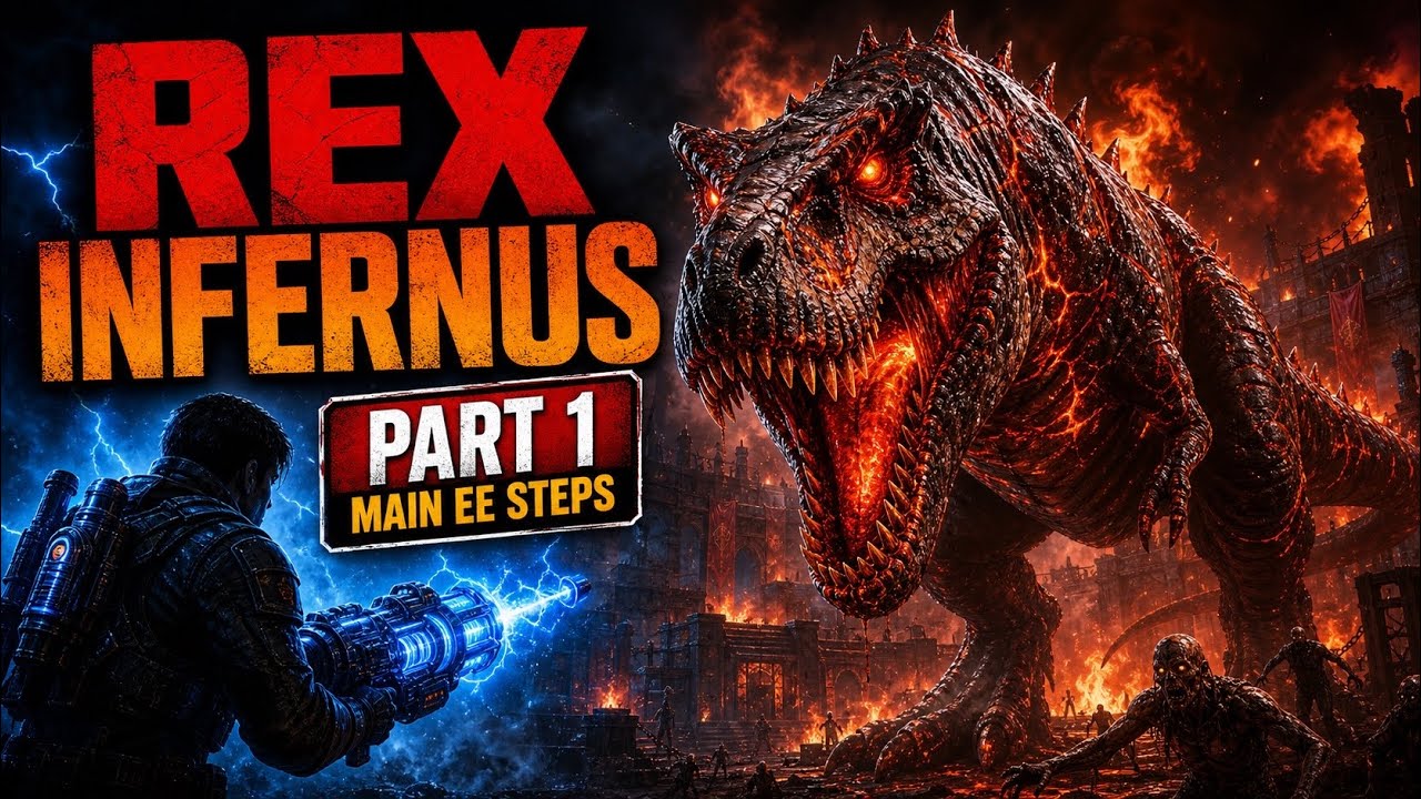 Rex Infernus *PART 1* MAIN EASTER EGG STEPS