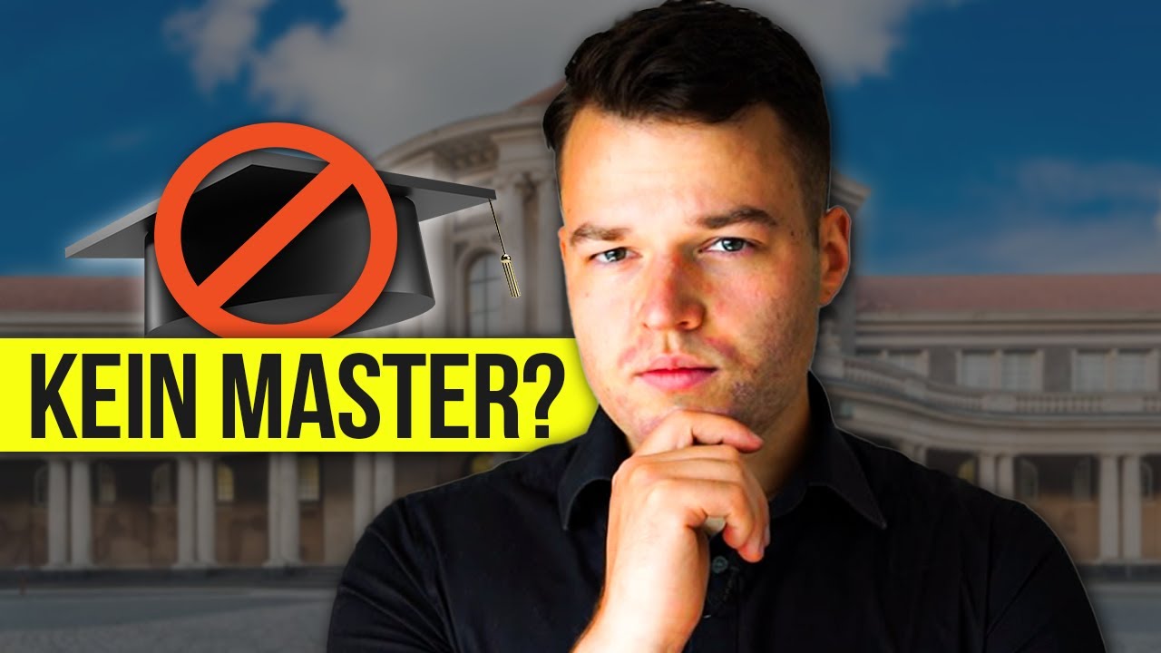 Warum du als Wirtschaftsingenieur KEINEN Master machen solltest