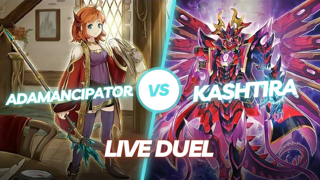 Adamancipator VS Kashtira (July 6 Yu-Gi-Oh! locals, round 1)