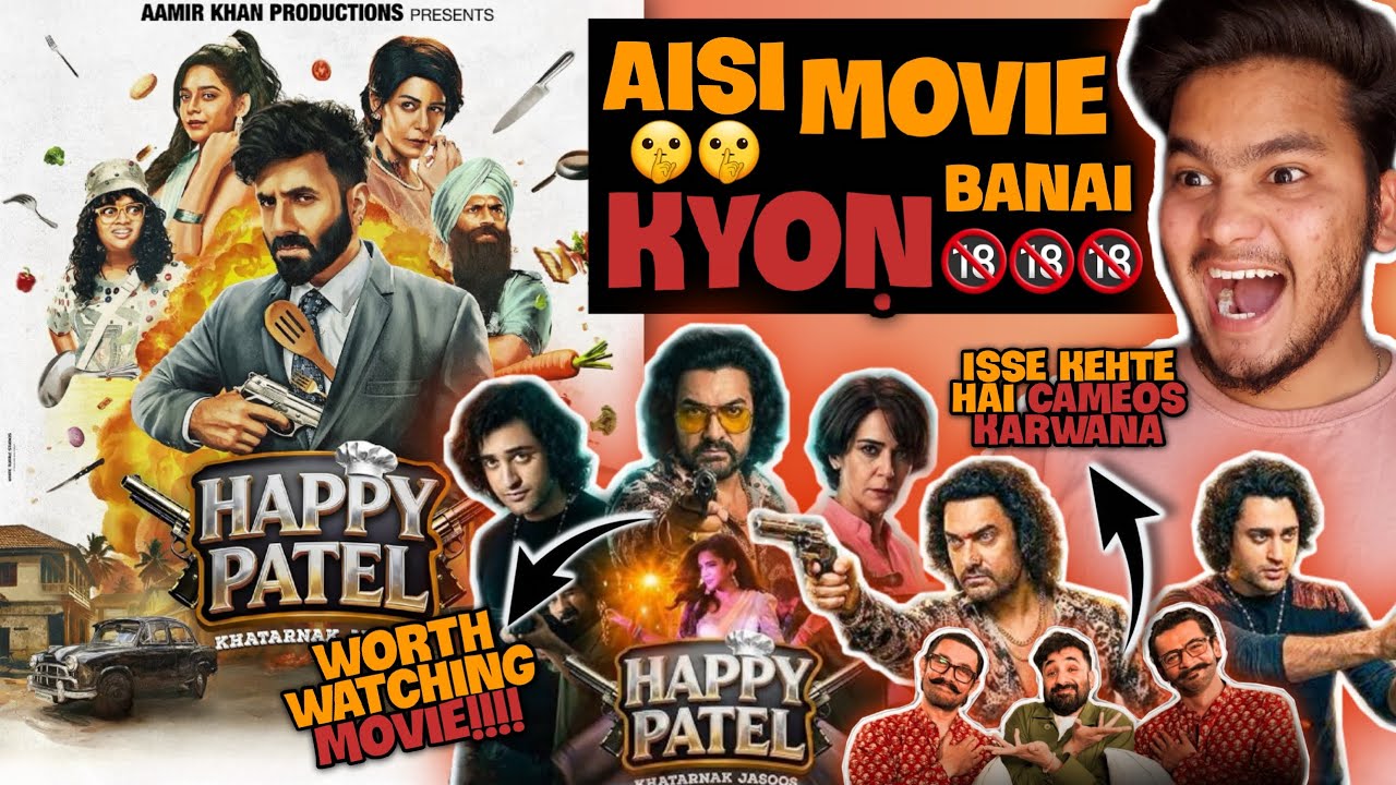 HAPPY PATEL MOVIE🔥 REVIEW | RandomReviews