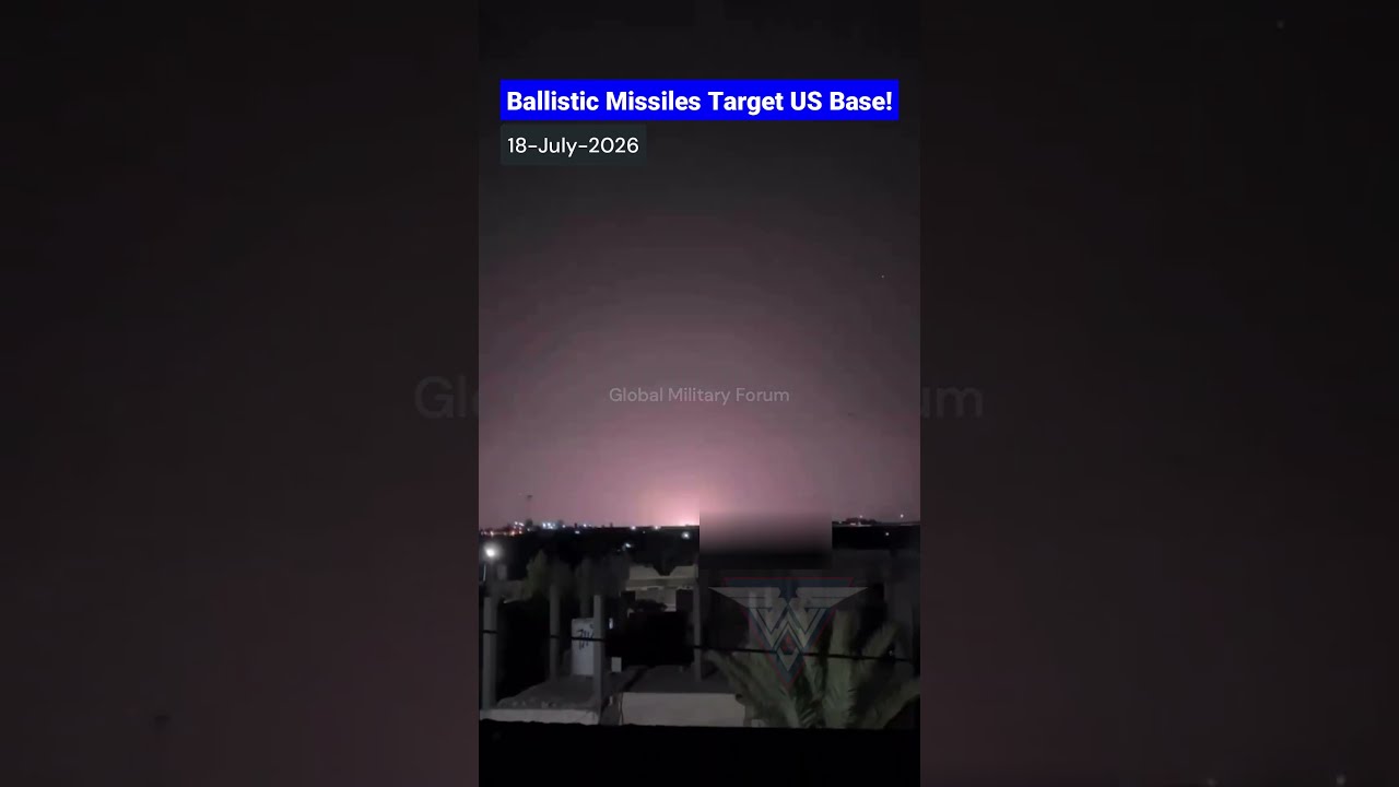 Iranian Missiles Strike Jordan Base