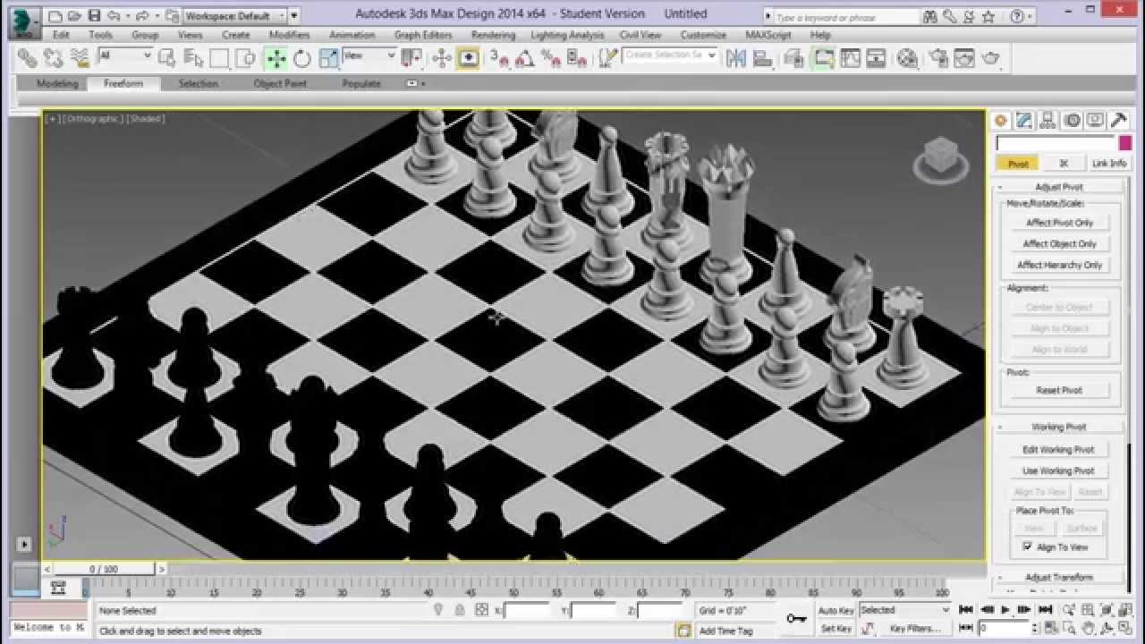 Importing Inventor Parts and Assemblies in 3ds Max Design