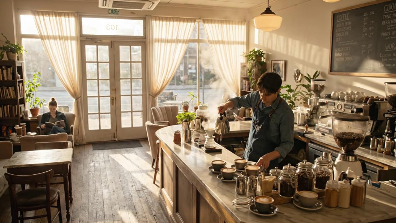 봄의 시작을 여는 재즈 카페 ☀️☕🌸