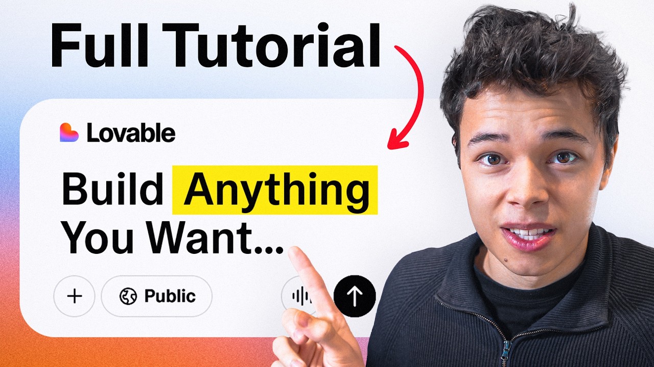 The Easiest Way To Build Apps  - Lovable Cloud & AI
