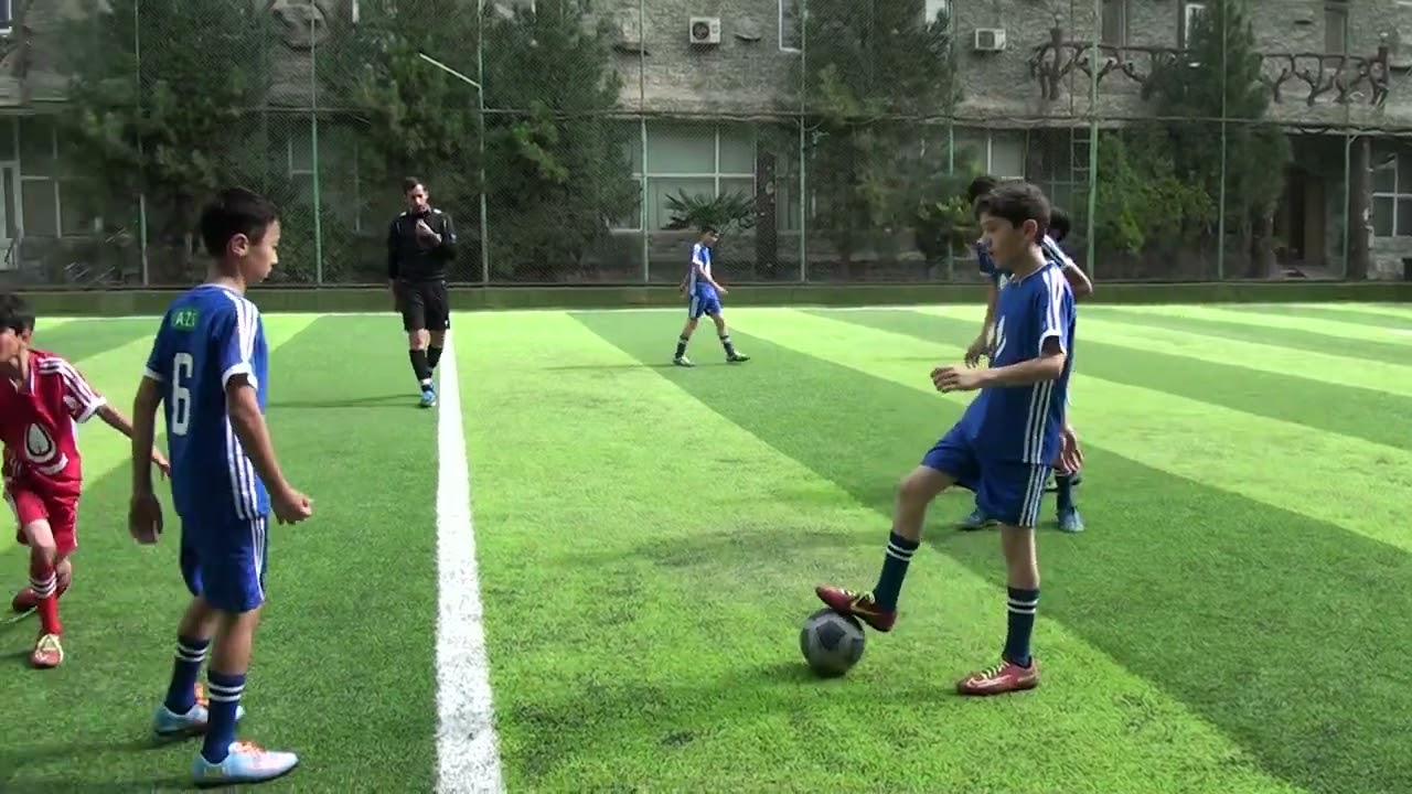 Bakı kənd və qəsəbələri arasında futbol turniri. Fatmayı - Aşağı Güzdək (I hissə)