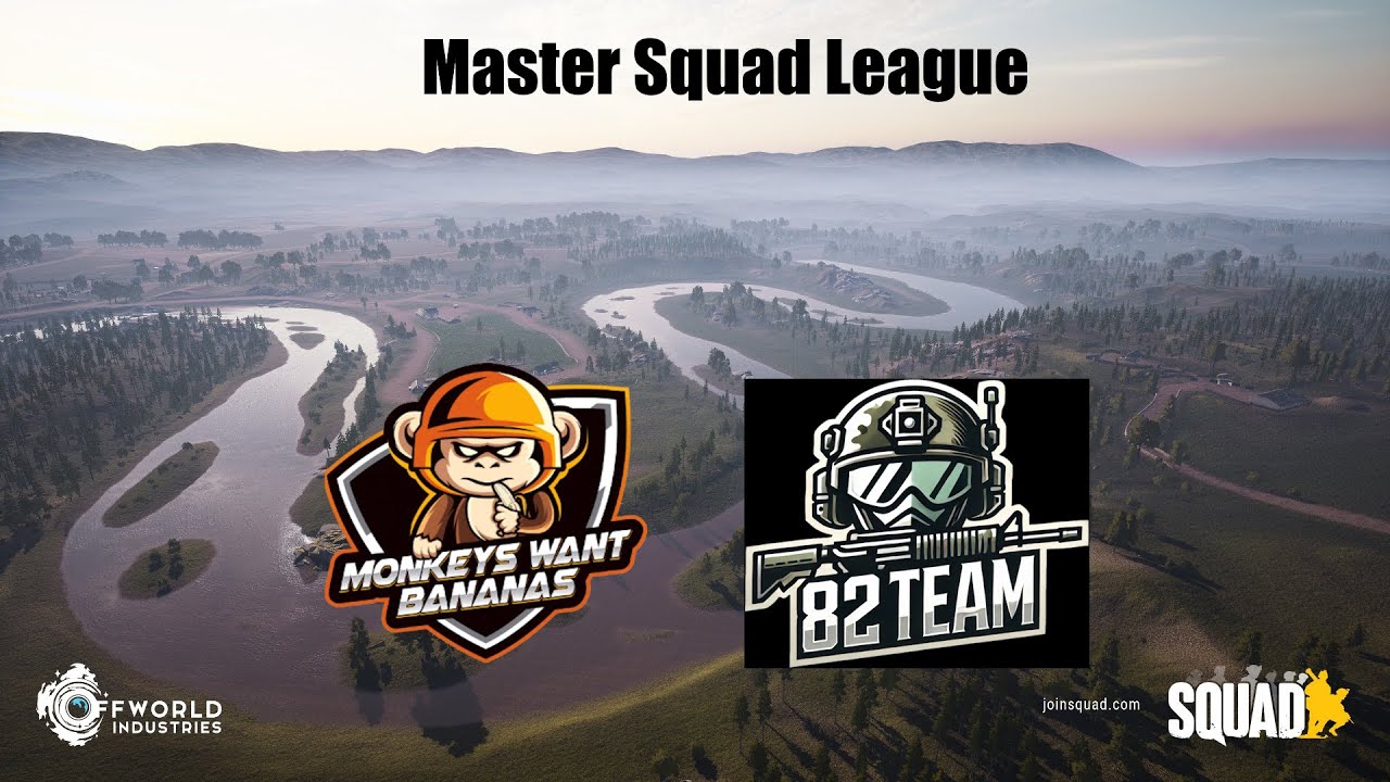 Master Squad League 2 week: Monkeys Want Bananas vs Team 82
